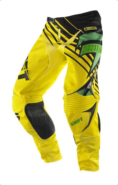 Mc Tekstiilihousut Shift FactionSatellite vihreä keltainen S