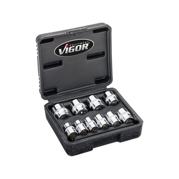 Vigor Hylsnyckelsats V7538/10 - 2120178