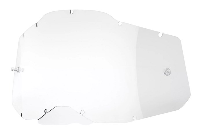 Moottoripyörälasit vaihdettavilla linsseillä 100 Percent