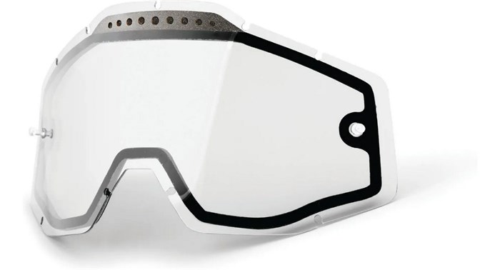 Moottoripyörälasit vaihdettavilla linsseillä 100 Percent