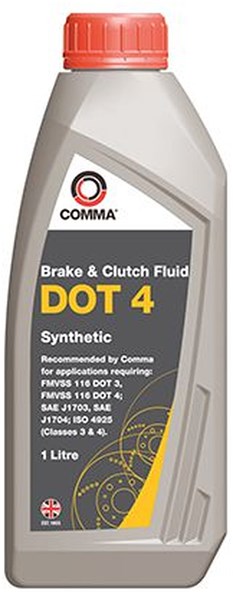 Jarruneste DOT 4 1L COMMA Comma