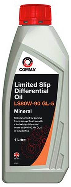Vaihteistoöljy Comma LS 80W-90 GL5 1L COMMA Comma