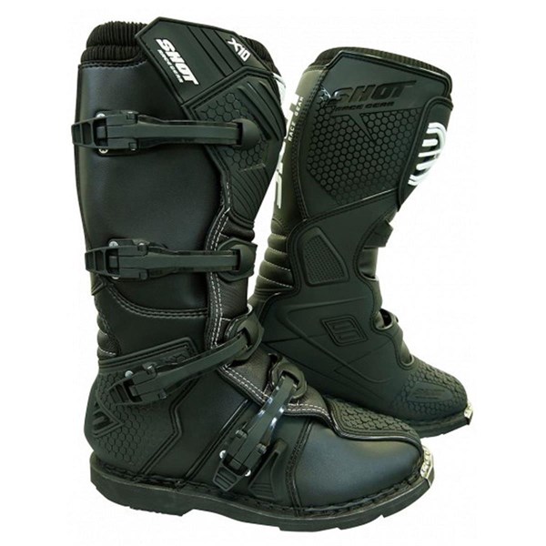 MC-saappaat Shot Racing Cross musta MC-saappaat Shot Racing Cross musta