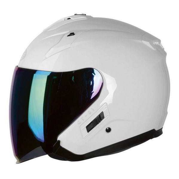 Mc Kypärä Ozone Open Face CT-01 valkoinen M