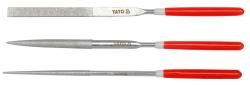 Timanttineulaviilasarja 3 kpl 3x140x50mm YATO Yato