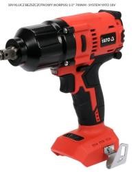 Mutterdragare 18V 1/2" borstl&ouml;s &ndash; 700 Nm (utan batteri) YATO - 2148221