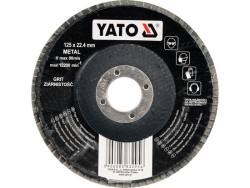 Flapdisc lamellilevy 125mm P80 tyyppi 29 YATO Yato