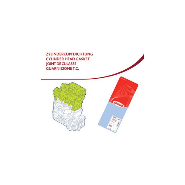 Tiiviste, sylinterikansi CORTECO CORTECO