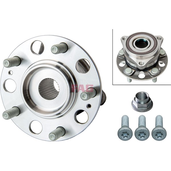 Pyöränlaakerisarja, Taka-akseli FAG FAG