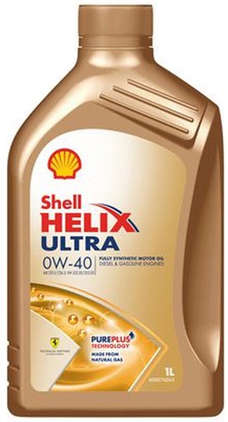 Moottoriöljy SHELL Helix Ultra 0W-40, 1L SHELL SHELL