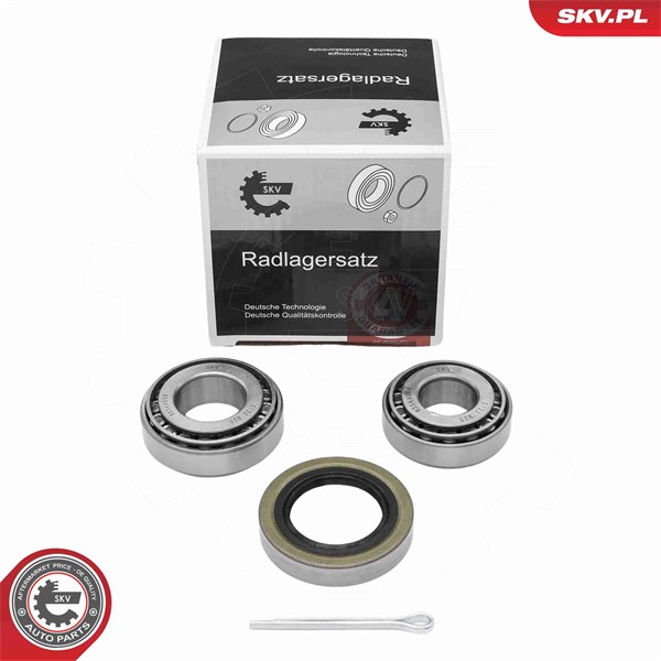 Pyöränlaakerisarja, Etuakseli, Taka-akseli, Etuakseli, oikea, Etu ESEN SKV