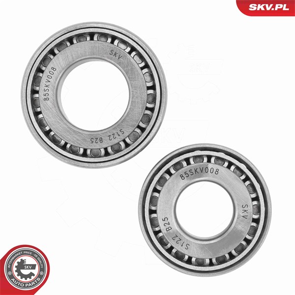 Pyöränlaakerisarja, Etuakseli, Taka-akseli, Etuakseli, oikea, Etu ESEN SKV