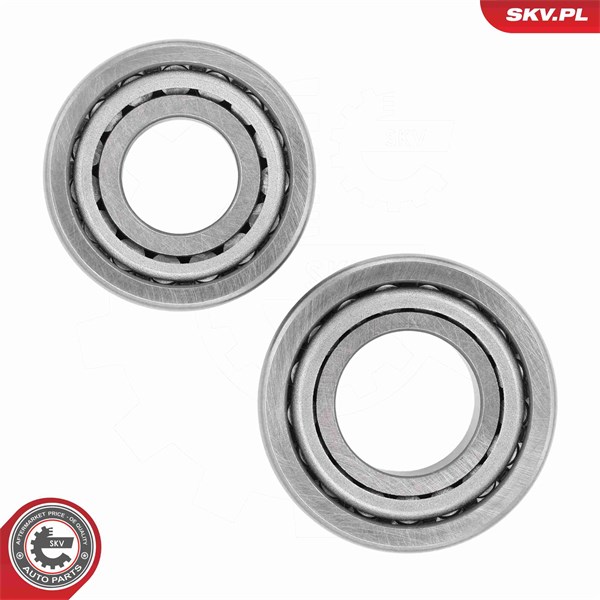 Pyöränlaakerisarja, Etuakseli, Taka-akseli, Etuakseli, oikea, Etu ESEN SKV