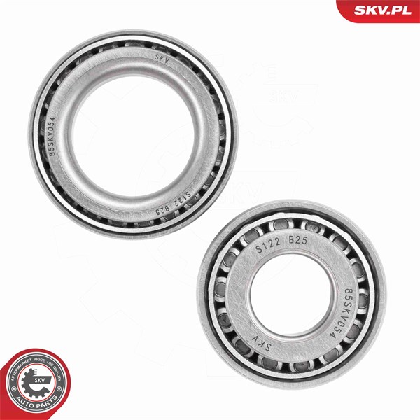 Pyöränlaakerisarja, Etuakseli, Taka-akseli ESEN SKV ESEN SKV