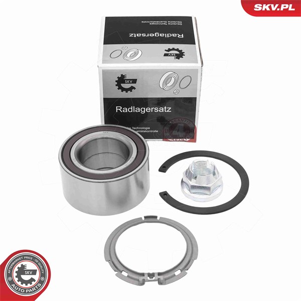 Pyöränlaakerisarja, Etuakseli, Etuakseli, oikea, Etuakseli, vasen ESEN SKV