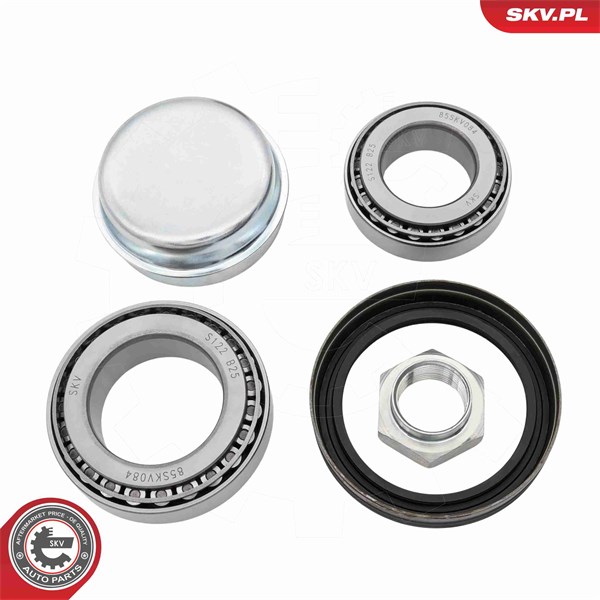 Pyöränlaakerisarja, Taka-akseli, Taka-akseli, vasen ESEN SKV ESEN SKV