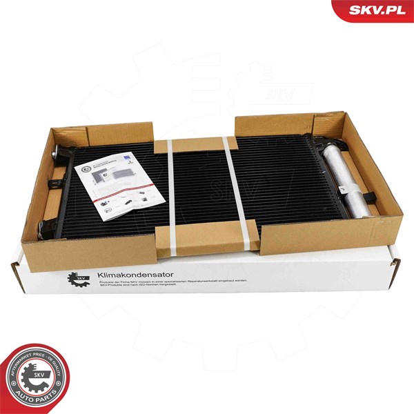 Kondensaattori, ilmastointilaite ESEN SKV ESEN SKV Kondensaattori, ilmastointilaite ESEN SKV ESEN SKV