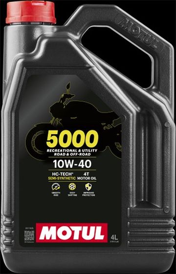 Moottoriöljy Motul Semi Synth 5000 10w-40 4t MOTUL