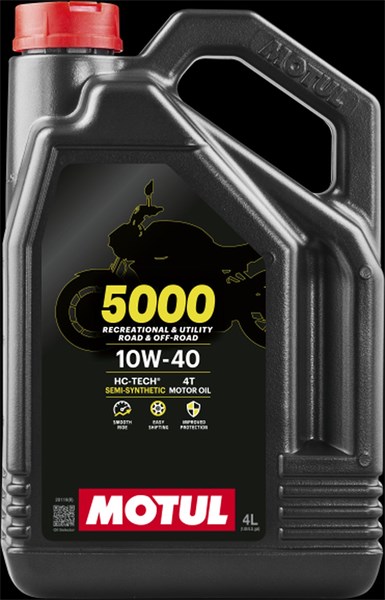 Moottoriöljy Motul Semi Synth 5000 10w-40 4t MOTUL Moottoriöljy Motul Semi Synth 5000 10w-40 4t MOTUL