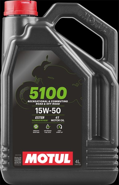 Moottoriöljy Motul 5100 4T 15W-50 MOTUL