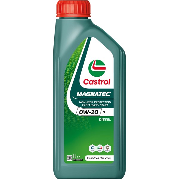 Moottoriöljy Castrol MAGNATEC 0W-20 D CASTROL CASTROL