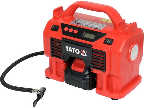 Luftkompressor batteridriven 18V 11bar 12l/min YATO - 2168749