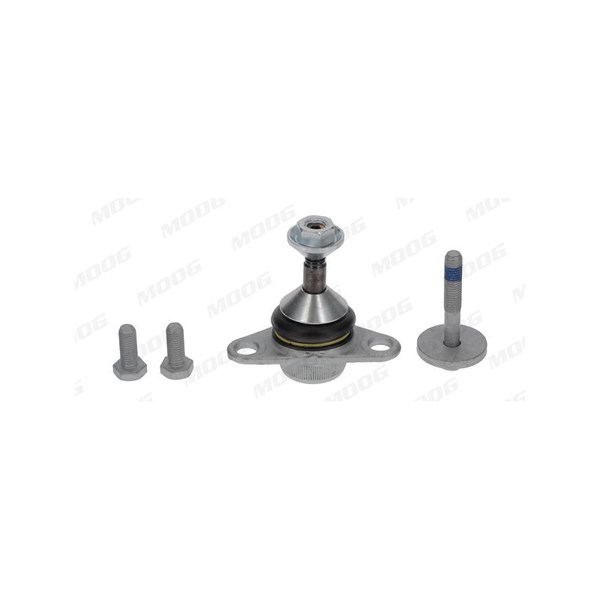 Pallonivel, Etuakseli, oikea, Etuakseli, vasen, Alla MOOG MOOG