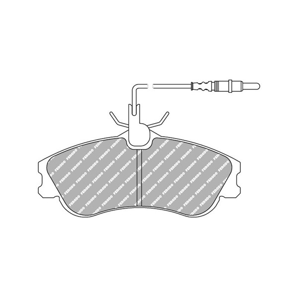 Jarrupalasarja, levyjarru, Etuakseli, Taka-akseli FERODO RACING FERODO RACING