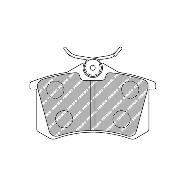 Jarrupalasarja, levyjarru, Taka-akseli, Etuakseli FERODO RACING FERODO RACING