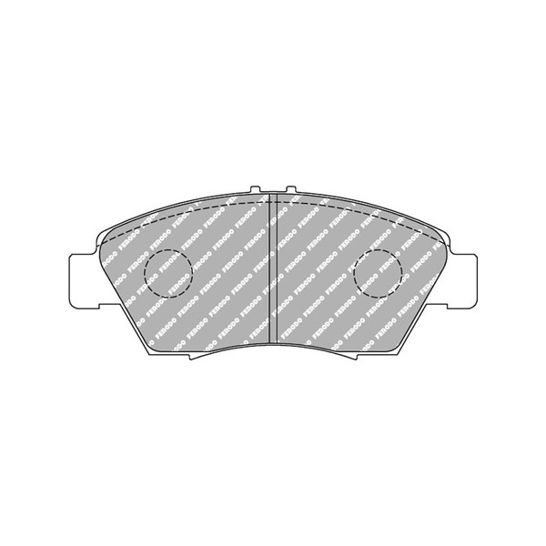 Jarrupalasarja, levyjarru, Etuakseli FERODO RACING punainen/musta FERODO RACING