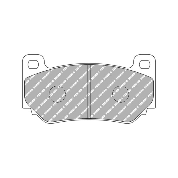 Jarrupalasarja, levyjarru, Etuakseli FERODO RACING punainen/musta FERODO RACING