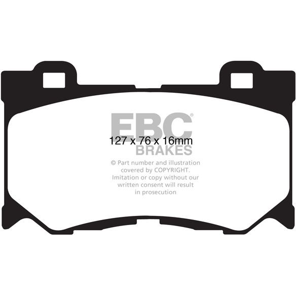 Jarrupalasarja, levyjarru EBC BRAKES EBC Brakes