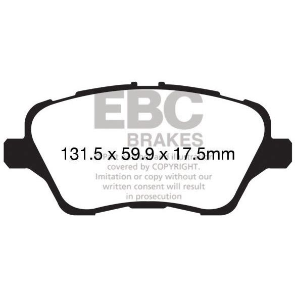 Jarrupalasarja, levyjarru EBC BRAKES EBC Brakes