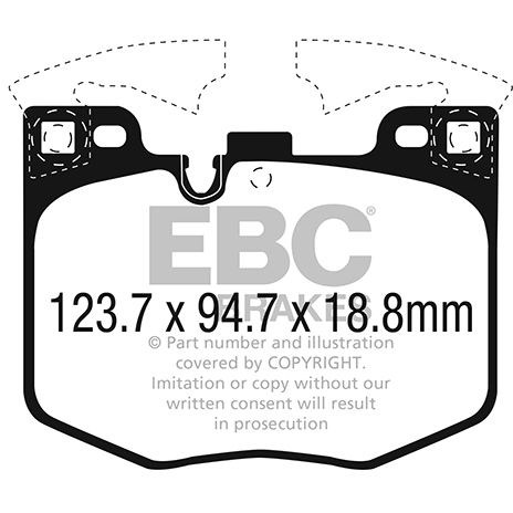 Jarrupalasarja, levyjarru EBC BRAKES EBC Brakes