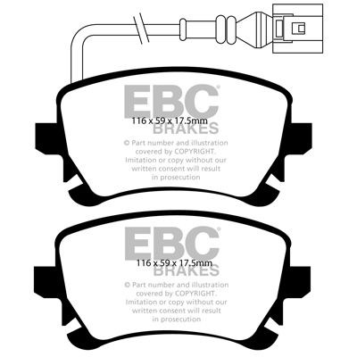 Jarrupalasarja, levyjarru EBC BRAKES EBC Brakes