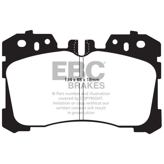 Jarrupalasarja, levyjarru EBC BRAKES EBC Brakes