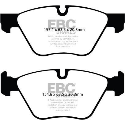 Jarrupalasarja, levyjarru EBC BRAKES EBC Brakes