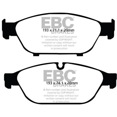 Jarrupalasarja, levyjarru EBC BRAKES EBC Brakes