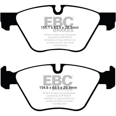 Jarrupalasarja, levyjarru EBC BRAKES EBC Brakes