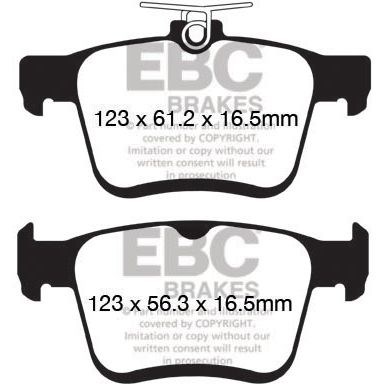 Jarrupalasarja, levyjarru EBC BRAKES EBC Brakes