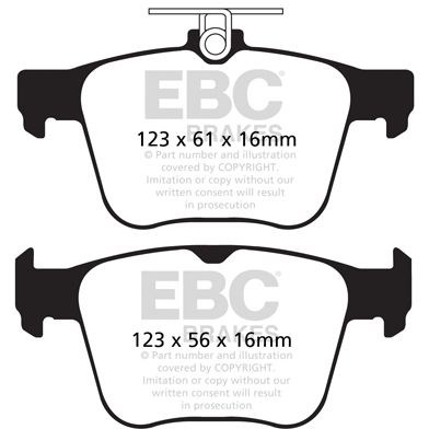 Jarrupalasarja, levyjarru EBC BRAKES EBC Brakes