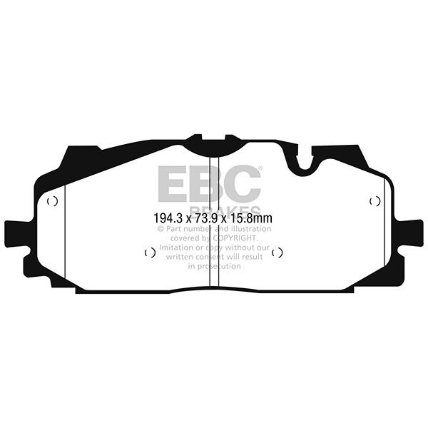 Jarrupalasarja, levyjarru EBC BRAKES EBC Brakes