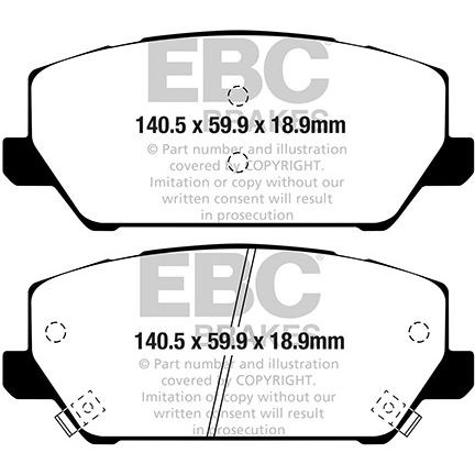 Jarrupalasarja, levyjarru EBC BRAKES EBC Brakes
