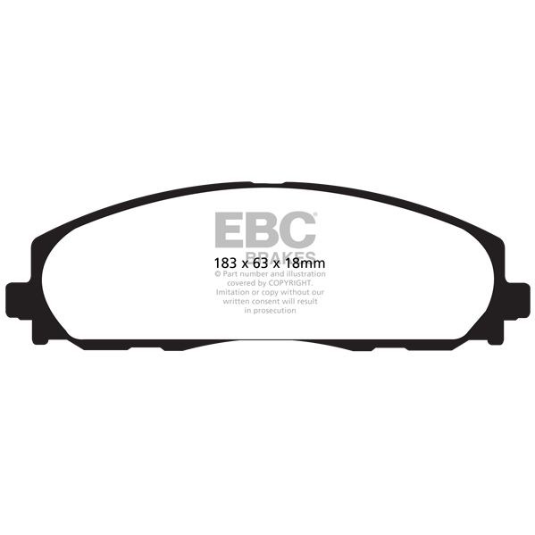 Jarrupalasarja, levyjarru EBC BRAKES EBC Brakes