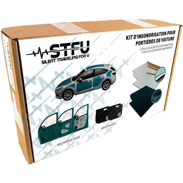 Dr Artex ovisarja STFU äänieristyssetti, 9 osaa AUTOSTYLE AutoStyle