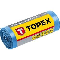 Raskaat jätesäkit 120 L 10 kpl TOPEX TOPEX