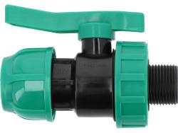 Kuulaventtiili 32 mm x 1" PP FLO Flo