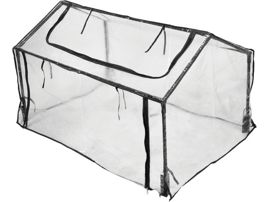 Kasvihuone lavakaulukseen, muovipäällyste 120x80x60 cm FLO Flo