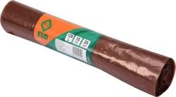 Jätesäkki lehdille ja ruoholle perforoitu 120 L 10 kpl FLO Flo