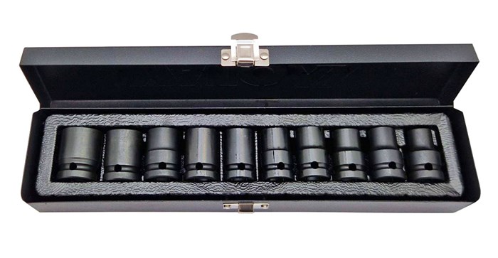 Iskukuumahylsysarja 10 osaa 1/2" 10–22mm